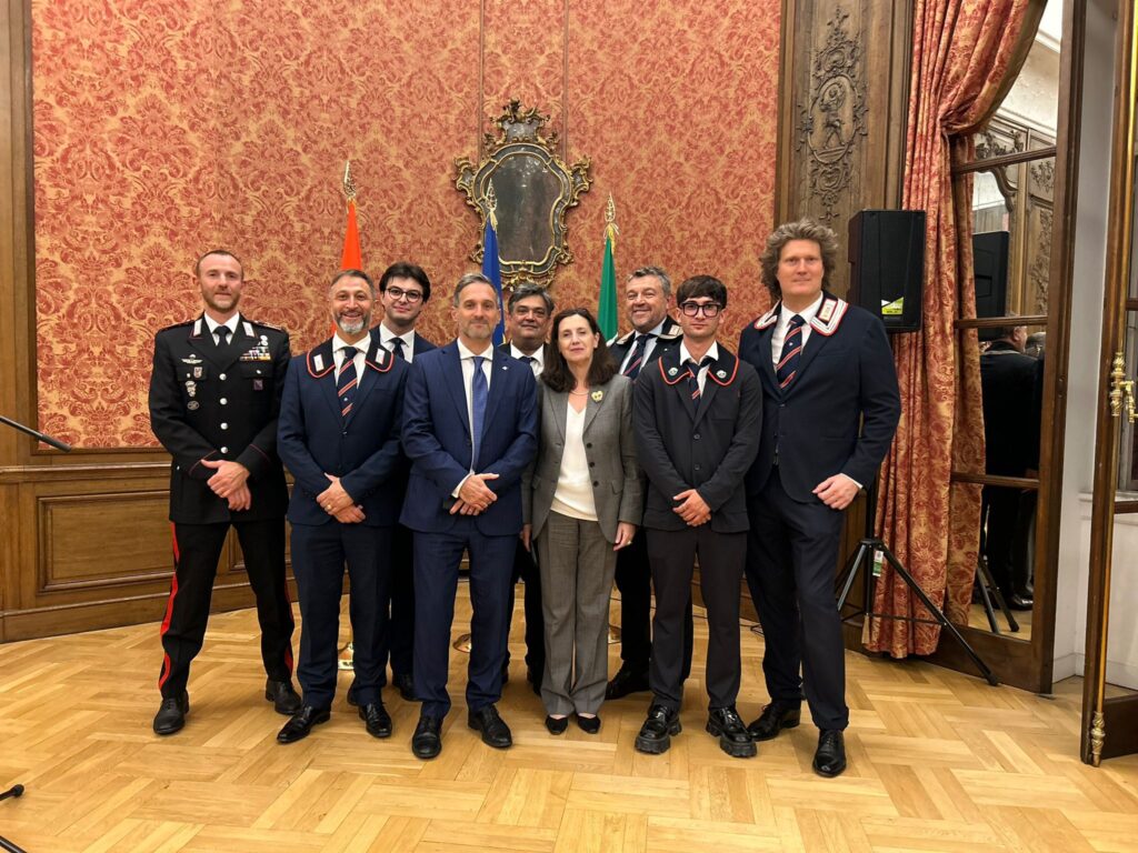 simone billi a copenaghen, associazione nazionale carabinieri