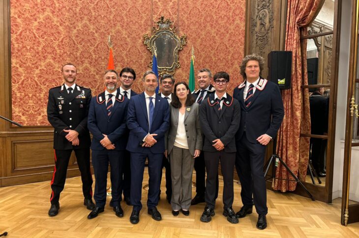 simone billi a copenaghen, associazione nazionale carabinieri